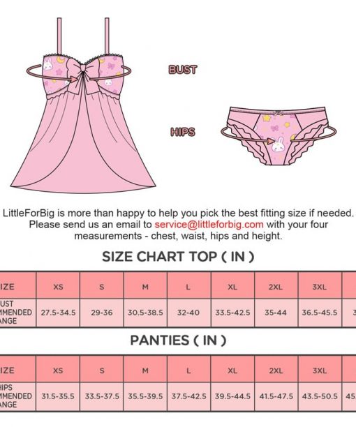 Usagi Moon Lingerie - LittleForBig Cute & Sexy Products